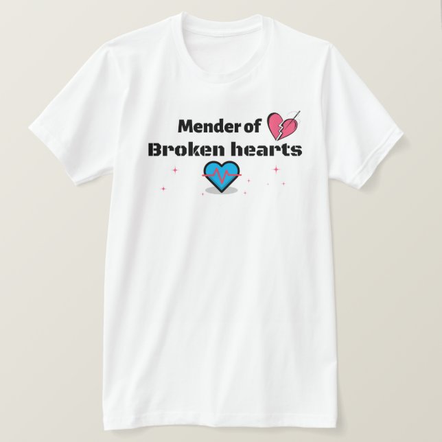 Menyn för brutna hörn t shirt (Design framsida)