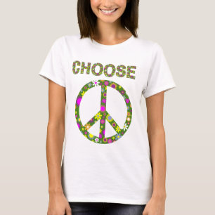 Menyn Fred - Fredsteckenet Retro Flower T Shirt