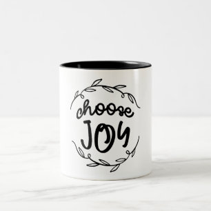 Menyn Joy - Christian Quote Två-Tonad Mugg