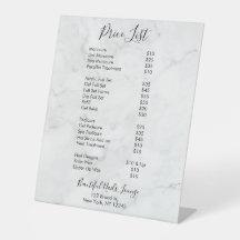 Menyn Marble Nail Salon Professionell Pris List