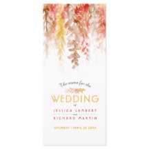 Menyn ramar med vattenfärgsbrun orange