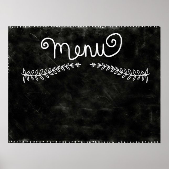 Menyposter Poster (Framsidan)