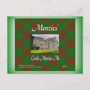 Menzies' Castle Menzies Ale Vykort