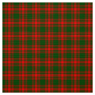 Menzies Grönt Modern Tartan Tyg