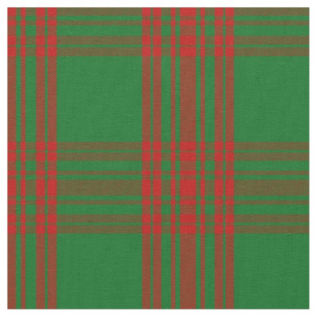 Menzies Tartantryck Tyg (Närbild)