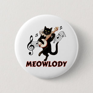 Meolody Cat Music Guitar Knapp