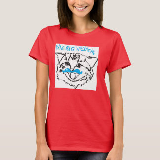 Meoowstache Tee Shirt