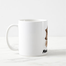 Meow är tiden - kute Cat Kaffemugg