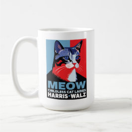MEOW - Barnsoldat Dam - Harris ・ Walz Kaffemugg