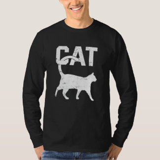 Meow Ca Meow Kattunge Mamma och Cat Pappa T Shirt