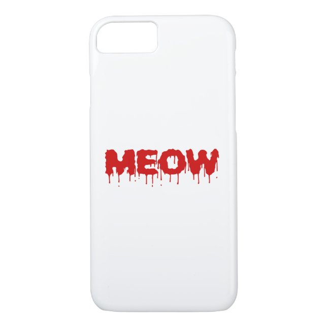 Meow Case-Mate iPhone Skal (Baksida)
