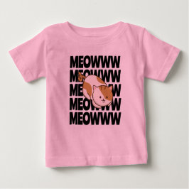 Meow Cat Baby Bra Jersey T-Shirt