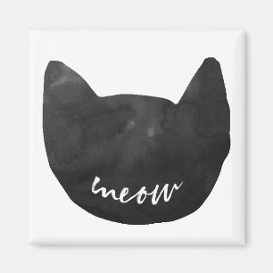 Meow Cat Magnet