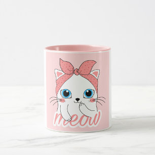 Meow Cat Mugg