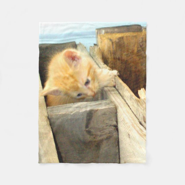 Meow Cats 1 Fleece Blanket (Framsidan)