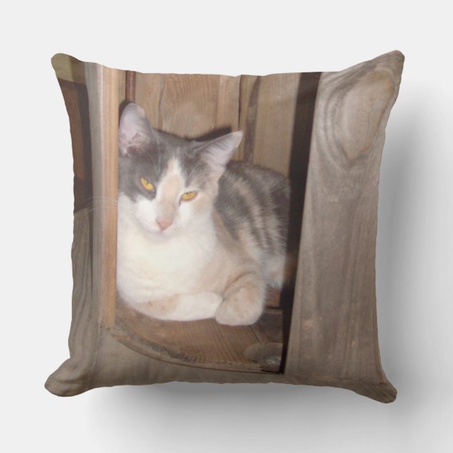 Meow Cats 33 Square Dekorativ kudde (Framsida)