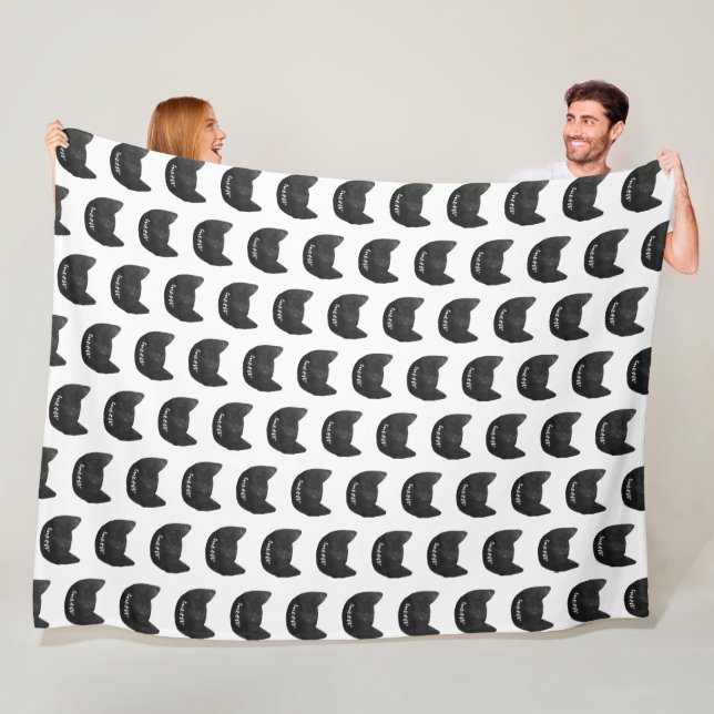 Meow Cats-jul Fleecefilt (På plats)