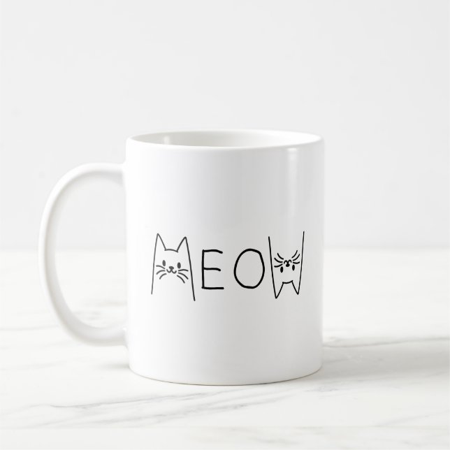 MEOW CATS KAFFEMUGG (Vänster)