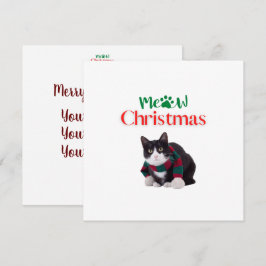 MEOW CHRISTMAS CAT