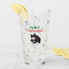 MEOW CHRISTMAS CAT GLASKOPP