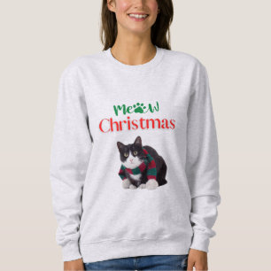 MEOW CHRISTMAS CAT T SHIRT