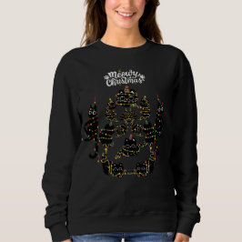 meow christmas kattunge t shirt