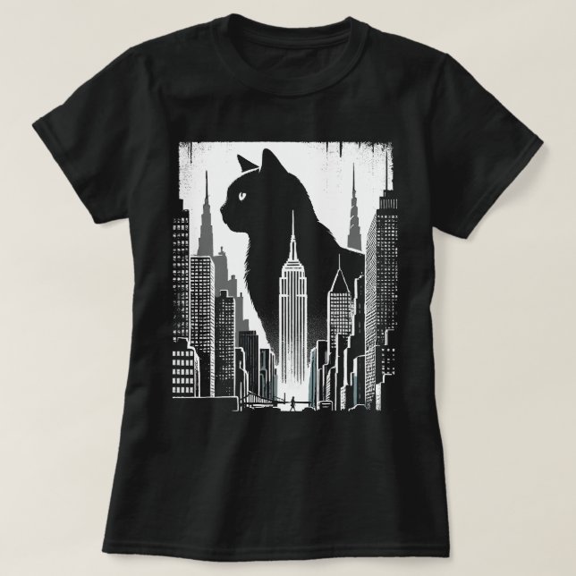 Meow City T Shirt (Design framsida)