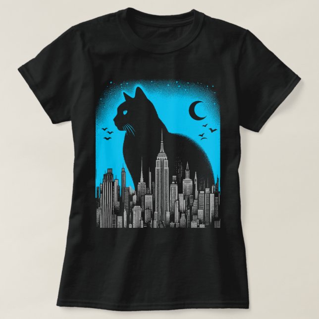 Meow City T Shirt (Design framsida)