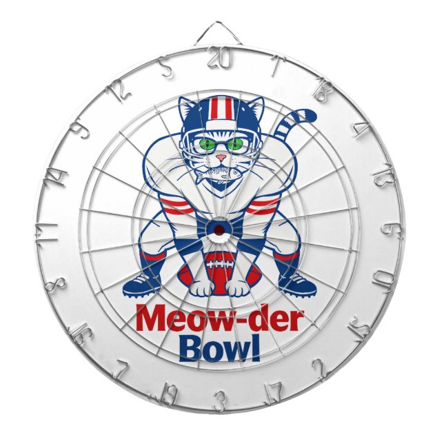 Meow-der Bowl  Darttavla (Framsidan)