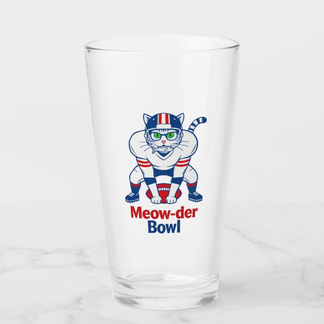 Meow-der Bowl  Glaskopp (Framsida)