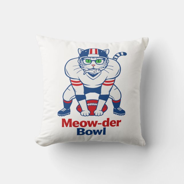 Meow-der Bowl  Kudde (Framsida)