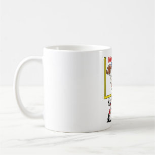 Meow-der Bowl Mästare Katt Fotboll  Kaffemugg
