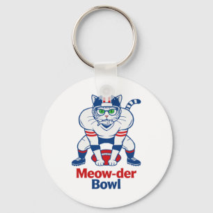 Meow-der Bowl Nyckelring