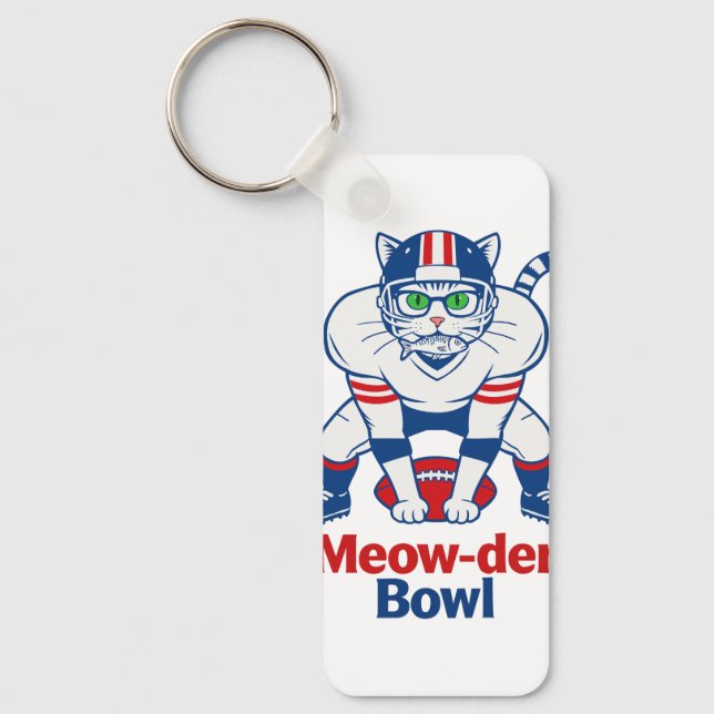 Meow-der Bowl  Nyckelring (Framsida)