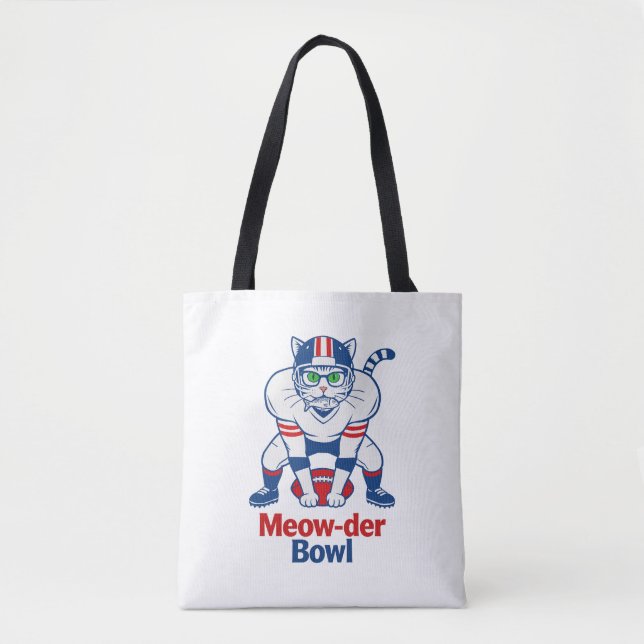 Meow-der Bowl  Tygkasse (Framsida)