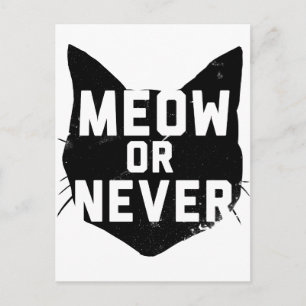 Meow eller Aldrig Vykort