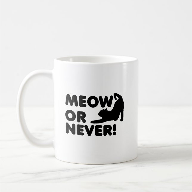 Meow eller Aldriny Mug Kaffemugg (Vänster)