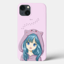 Meow flicka iPhone skal