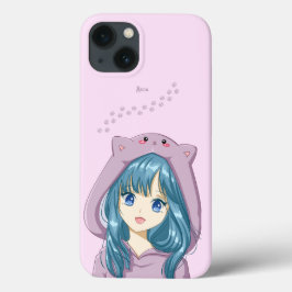Meow flicka iPhone skal