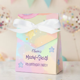 Meow-gical caticorn-födelsedag Gift Box Presentaskar