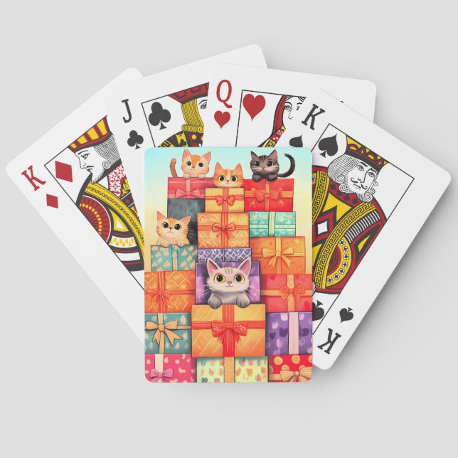 Meow Gift Birthday Torn Casinokort (Baksidan)