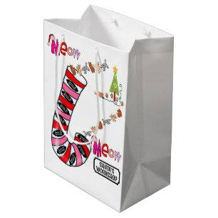 Meow God jul Gift Bags Elf