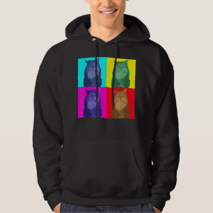 Meow jag är Cat Shirt - Black Cat T-Shirt Hoodie