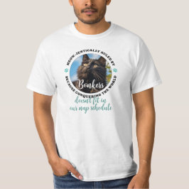 Meow-jestiskt styrt av pet namn,anpassningsbar-fot t shirt