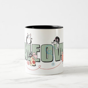 MEOW Kattunge 11 oz 2-Ton Mugg