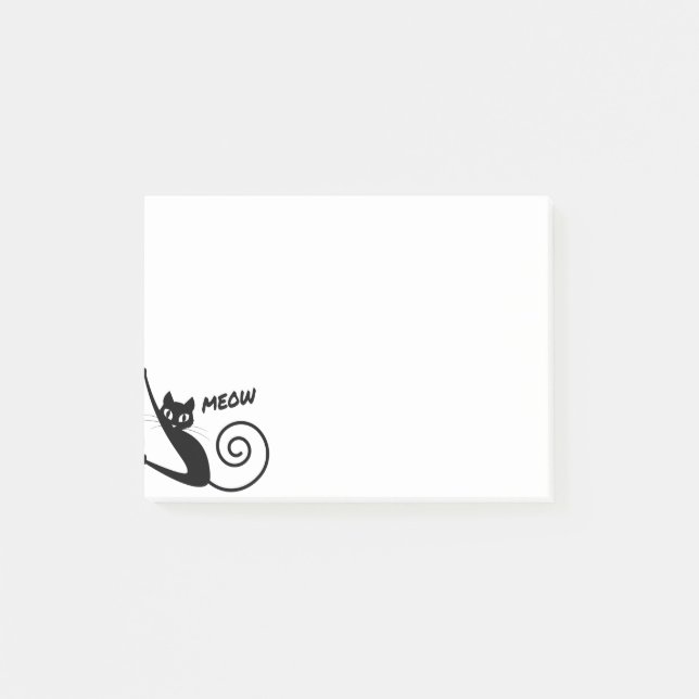 Meow, little cat like you post-it block (Framsida)