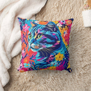 Meow Masterbit: Optimal Cat Paint Art Kudde