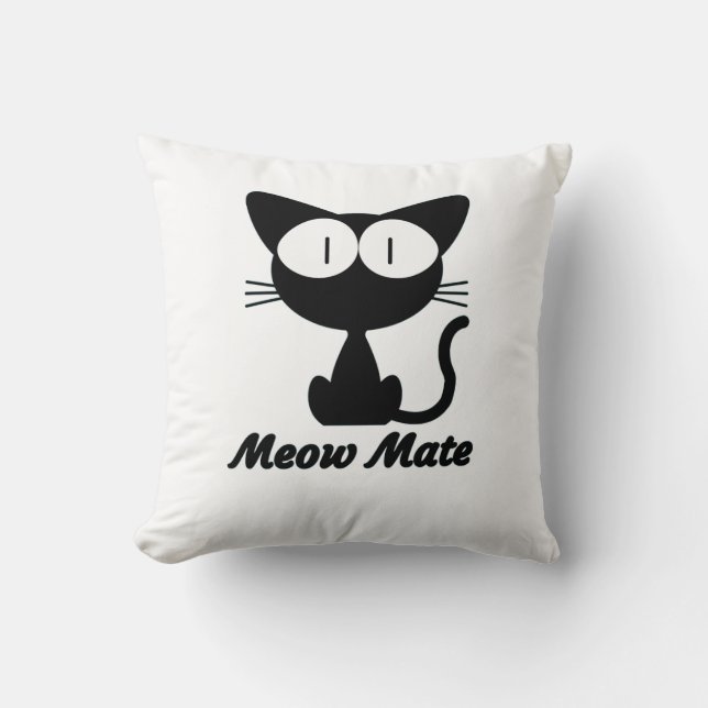 Meow Mate Glow Kudde (Framsida)