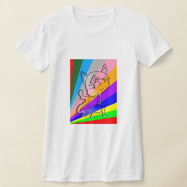 Meow-Meow D4 T-Shirt (Laydown)