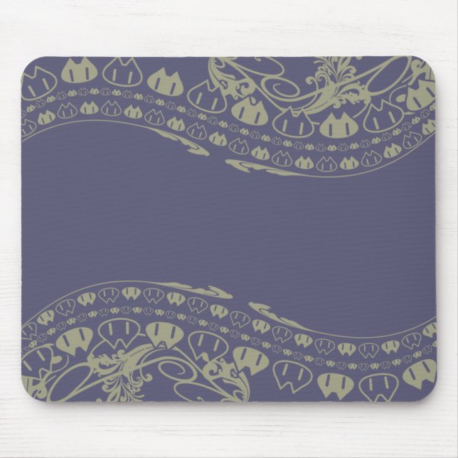 "MEOW MEOW LIMBO"mouse pad Musmatta (Framsidan)